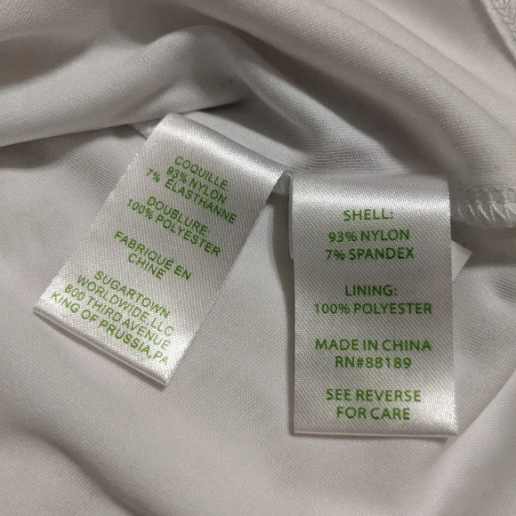 EUC! Lilly Pulitzer Women's Lyra Dress Resort White Lace Cold Shoulder Size S - Picture 7 of 13